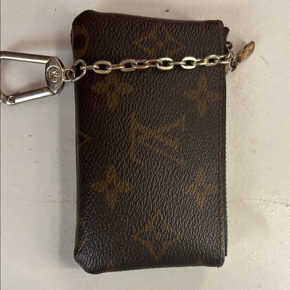 Brown Monogram Key Pouch